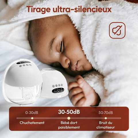 Armell Pump | Tire-lait mains-libres et portable