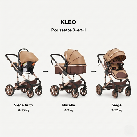 Poussette KLEO Beige
